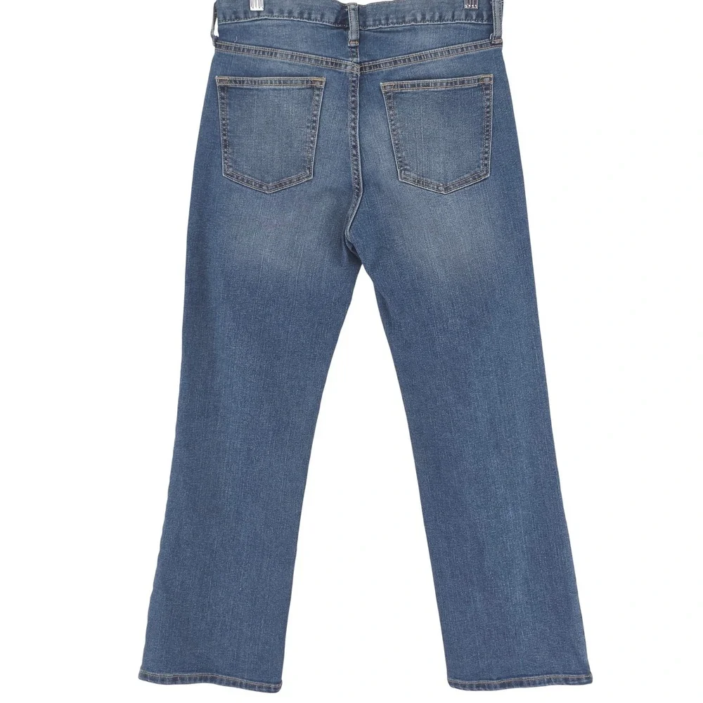 Old Navy Bootcut Jeans Kid 12 Plus Blue Built-In Tough Flex Stretch Indie Sleaze